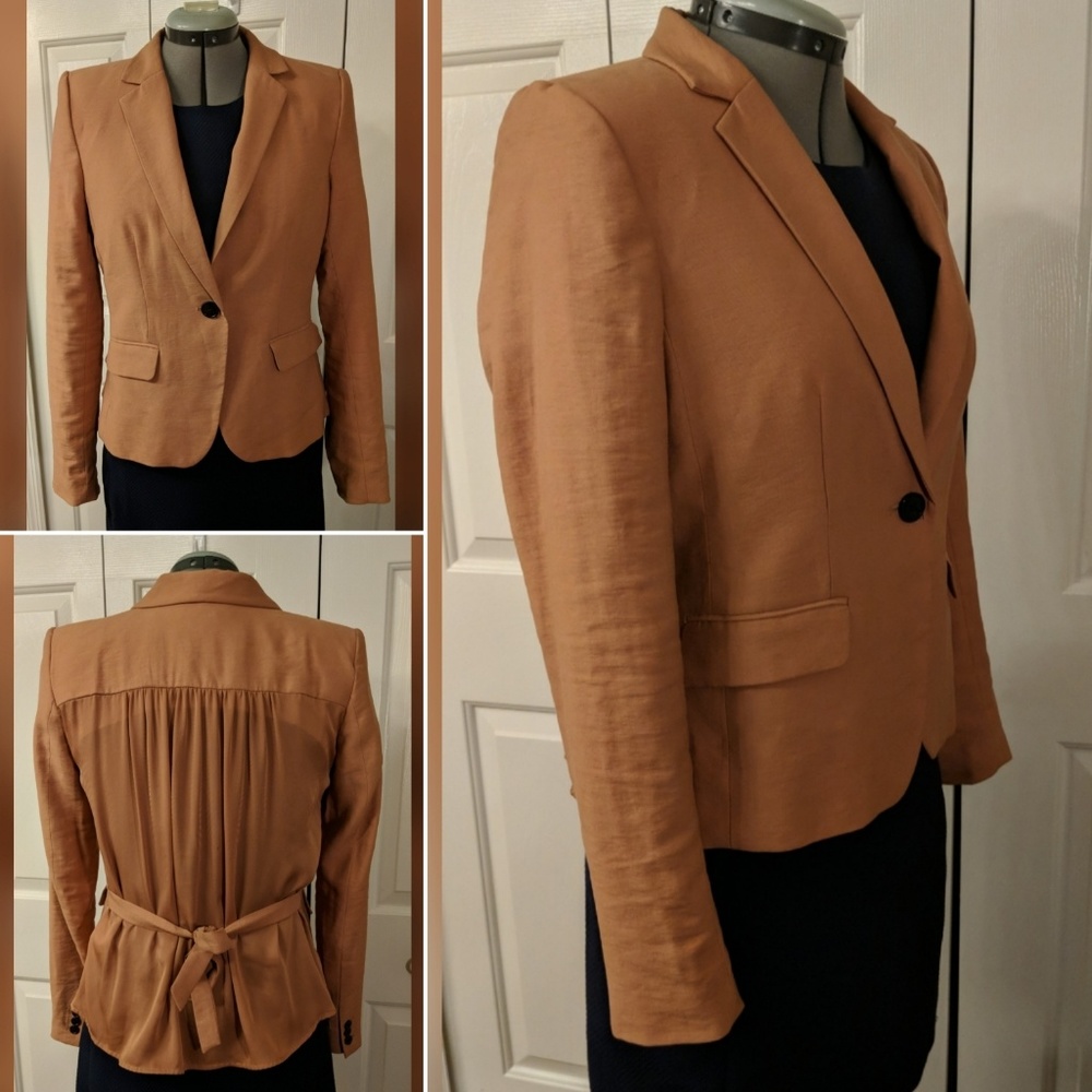 H&M Sheer-Back Blazer Size 08